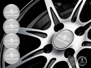 Subaru Radfelgendekoration Premium Gewölbte Ausgabe